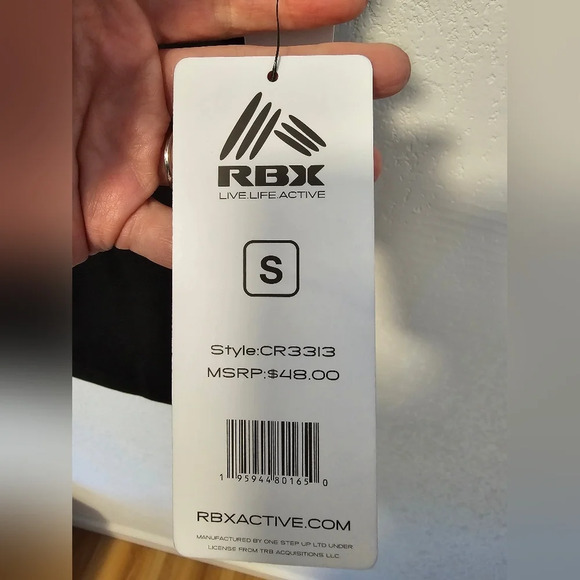 RBX Moisture Wicking Black Tank Top Women's Size Small NWT - Picture 8 of 12
